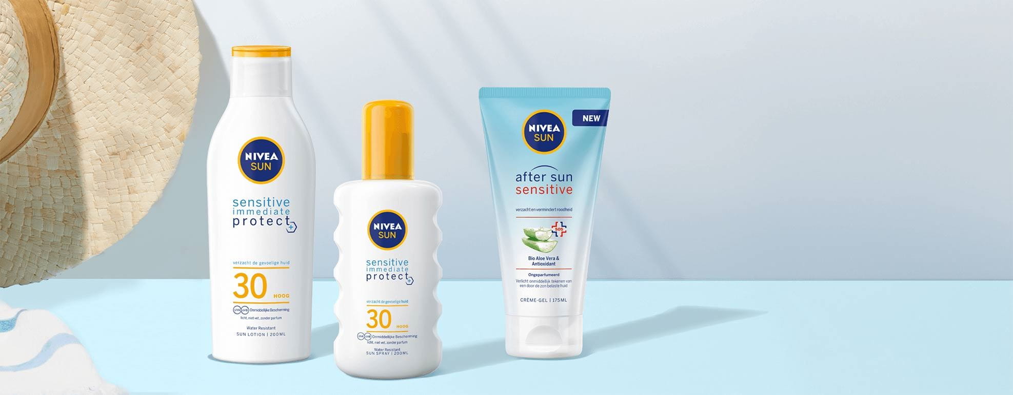 Speciaal ontwikkeld voor de gevoelige huid - NIVEA
