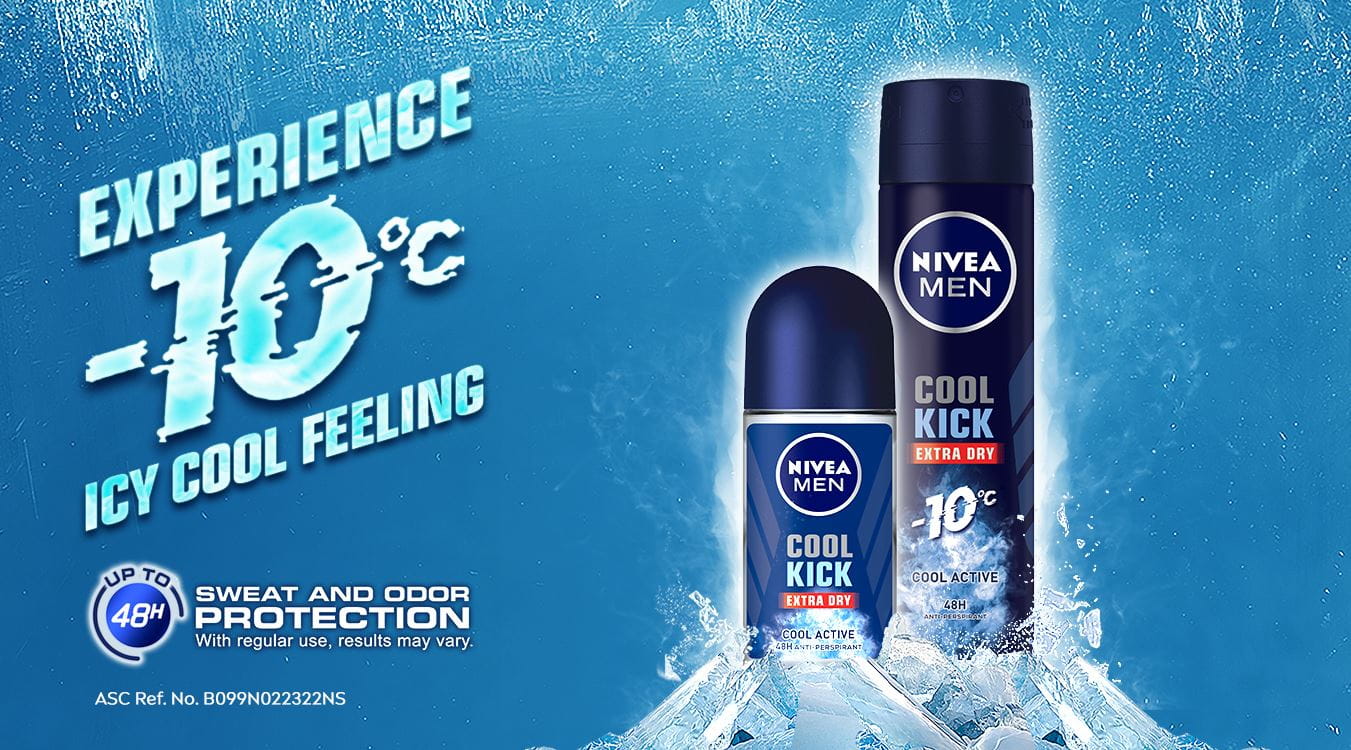 Get in the Cool Zone with NIVEA MEN Cool Kick