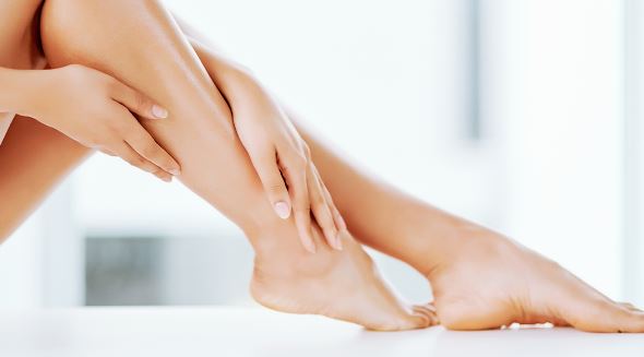 sucha skóra na nogach