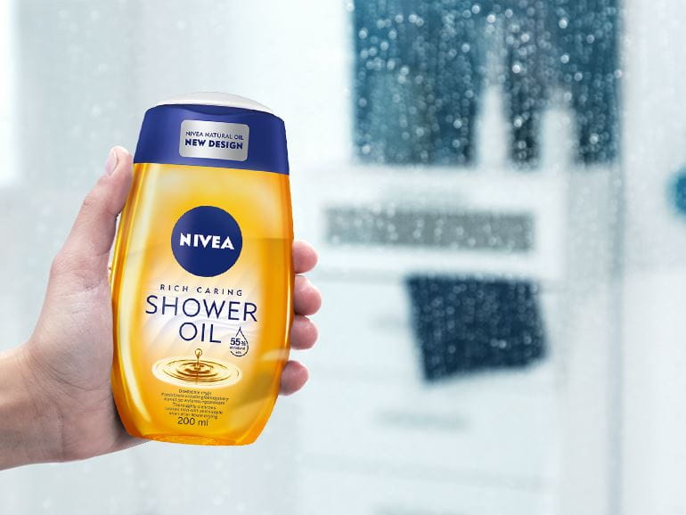 zel z olejkiem nivea