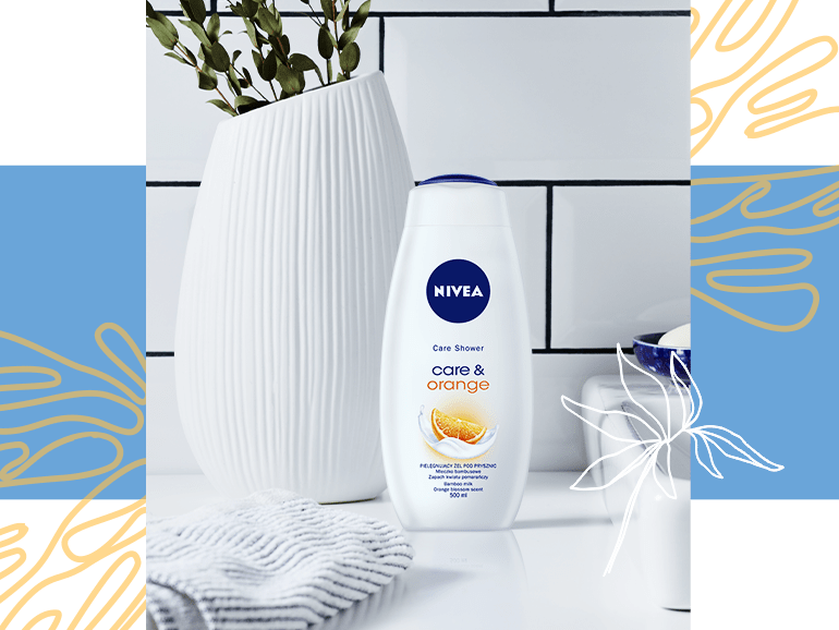 nivea zel z olejkiem