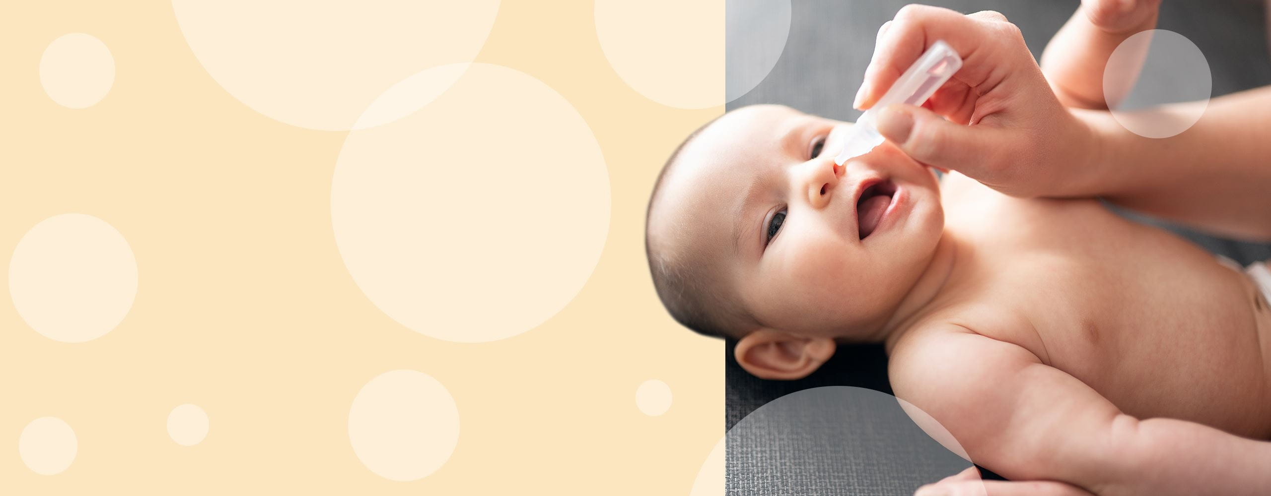 Katar u niemowlaka. Jak czyścić nosek noworodka? 