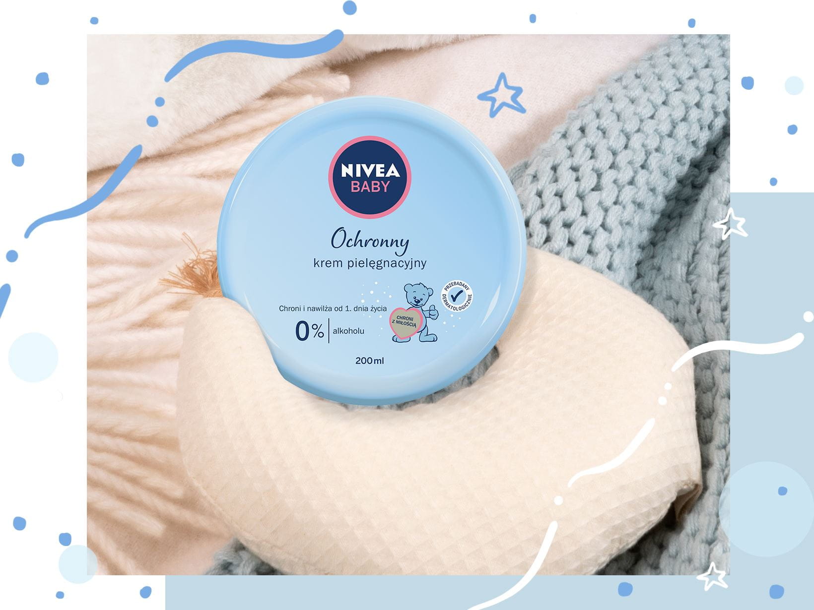NIVEA BABY Ochronny krem pielęgnacyjny