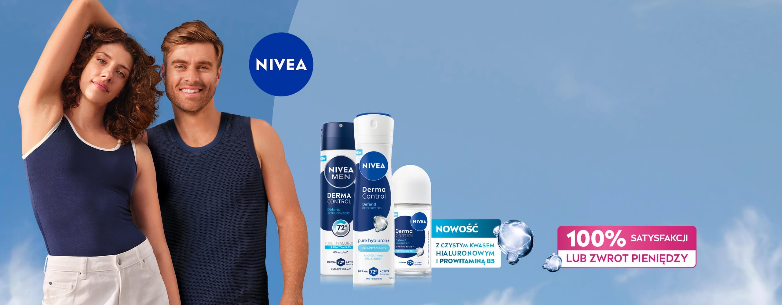 NIVEA Derma Control - Wzmocniona ochrona przed podrażnieniami
