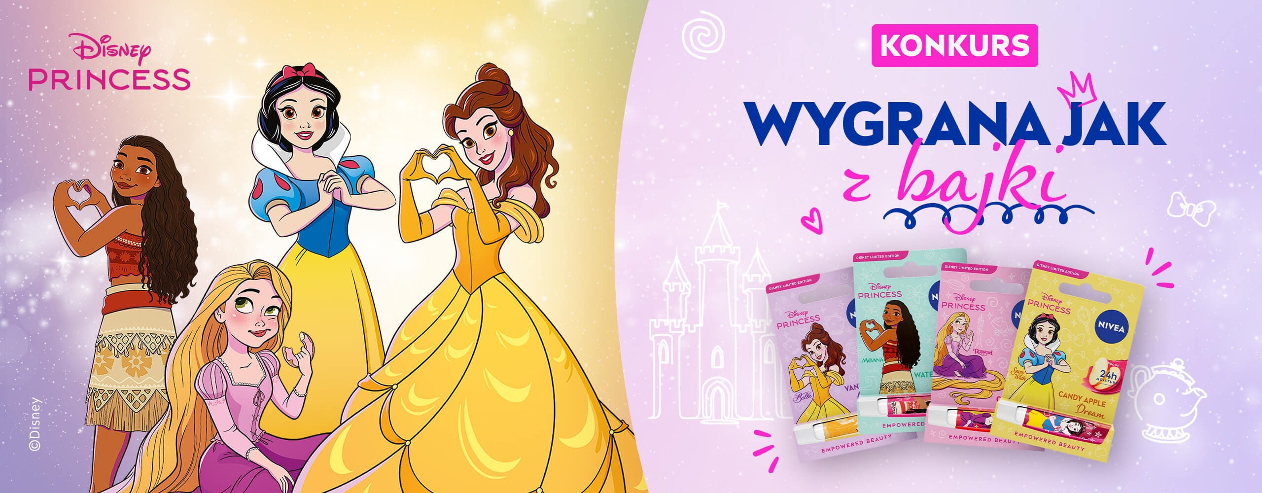 NIVEA - Disney Princess - Wygrana jak z bajki!
