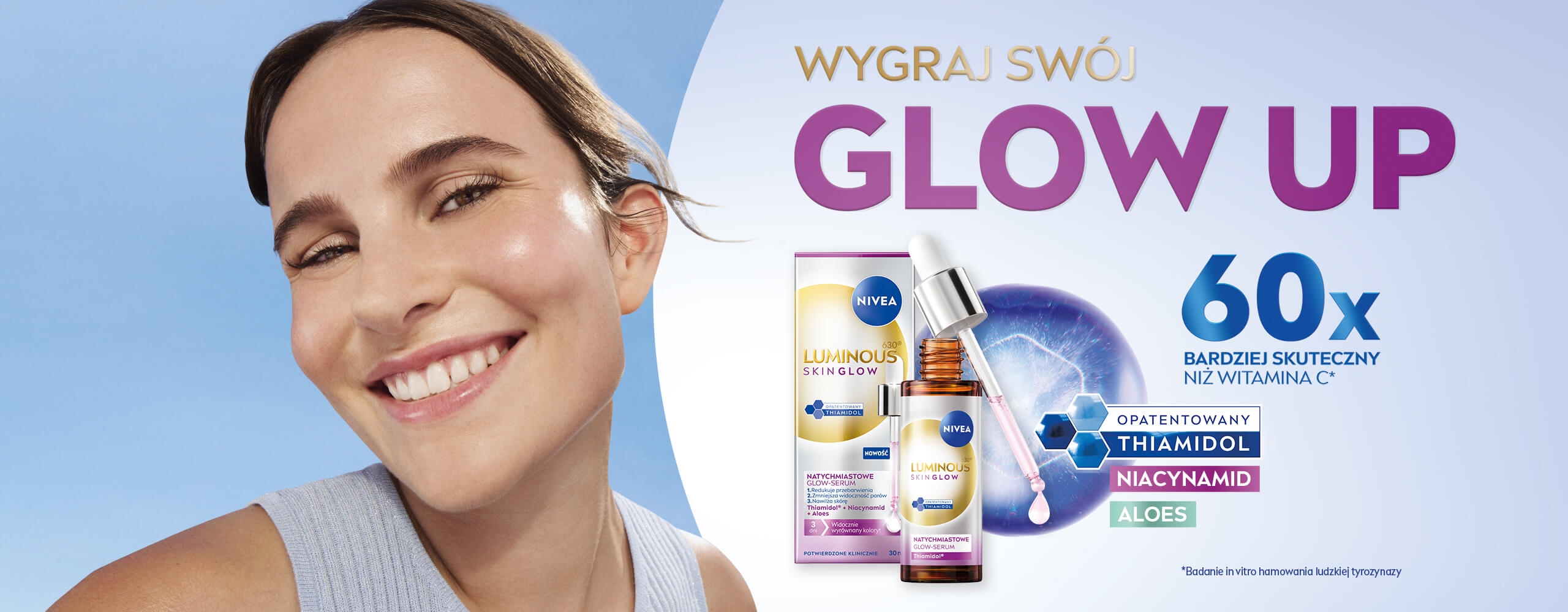 NIVEA - Wygraj swój GLOW UP