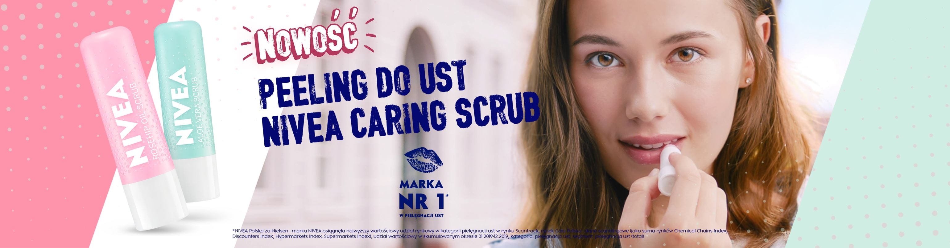 NIVEA lip caring scrubs