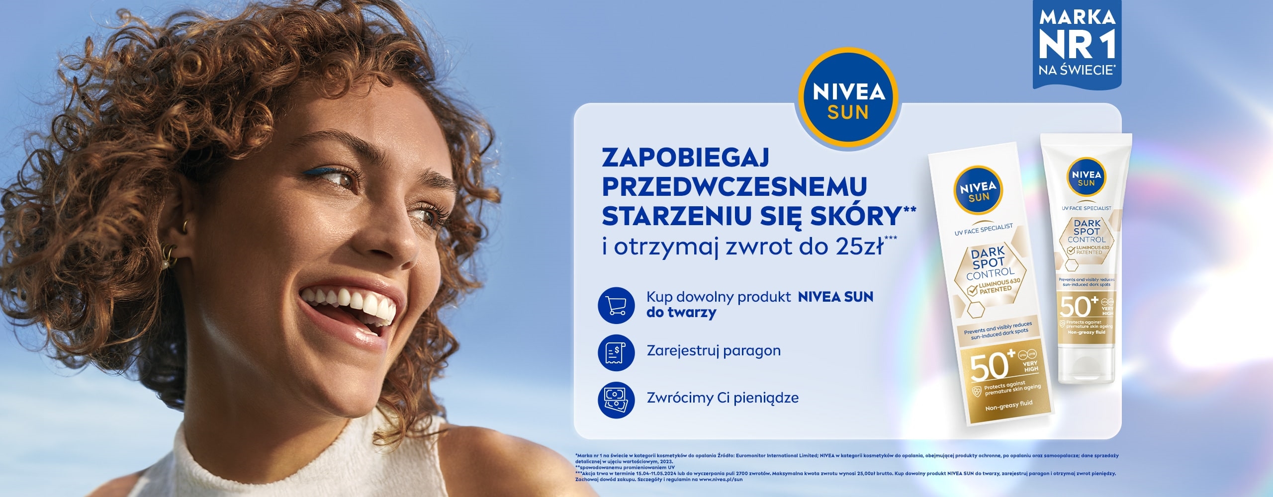 Produkty Nivea SUN do twarzy