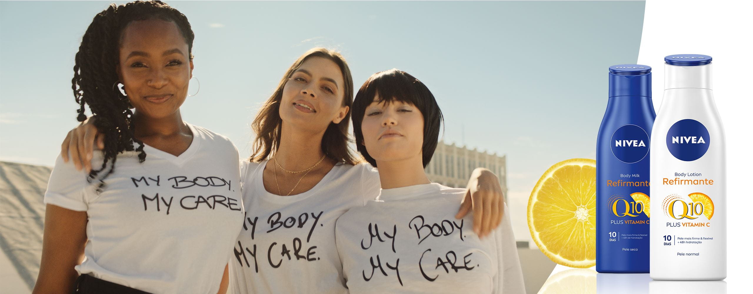 O seu corpo o seu cuidado NIVEA Q10 Body Care