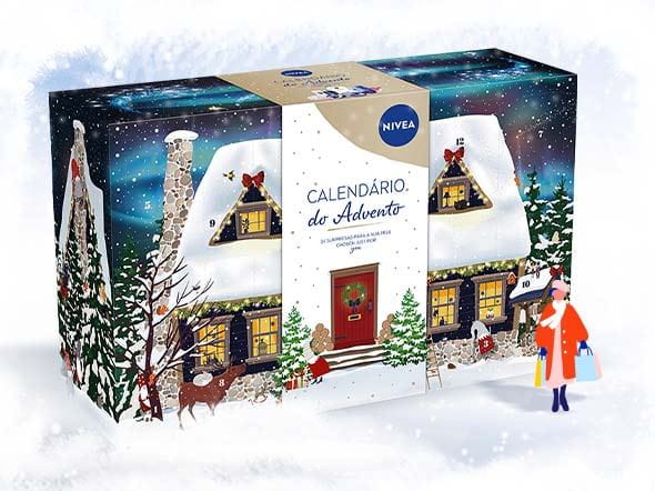 calendário do advento NIVEA