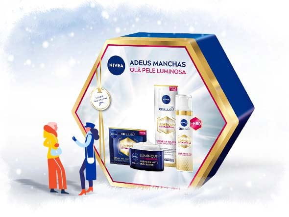 kit natal NIVEA antimanchas