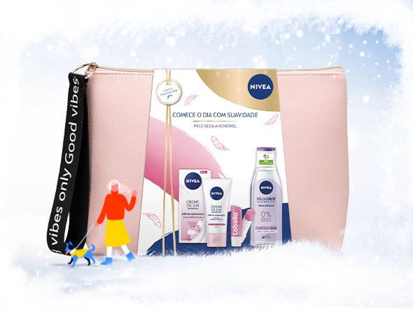 kit de natal para pele sensível