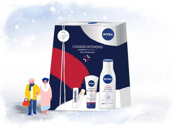 kit de natal para pele extra seca