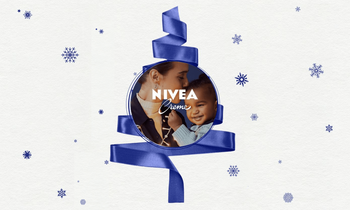 árvore de natal NIVEA