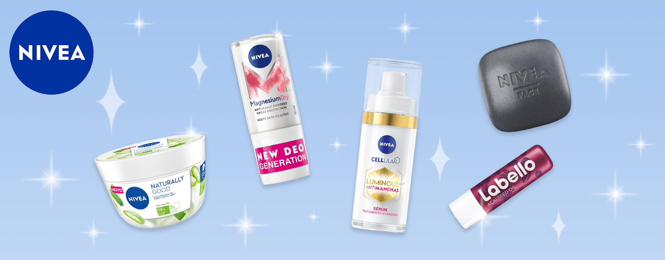 Inovações do ano de 2021 da marca NIVEA