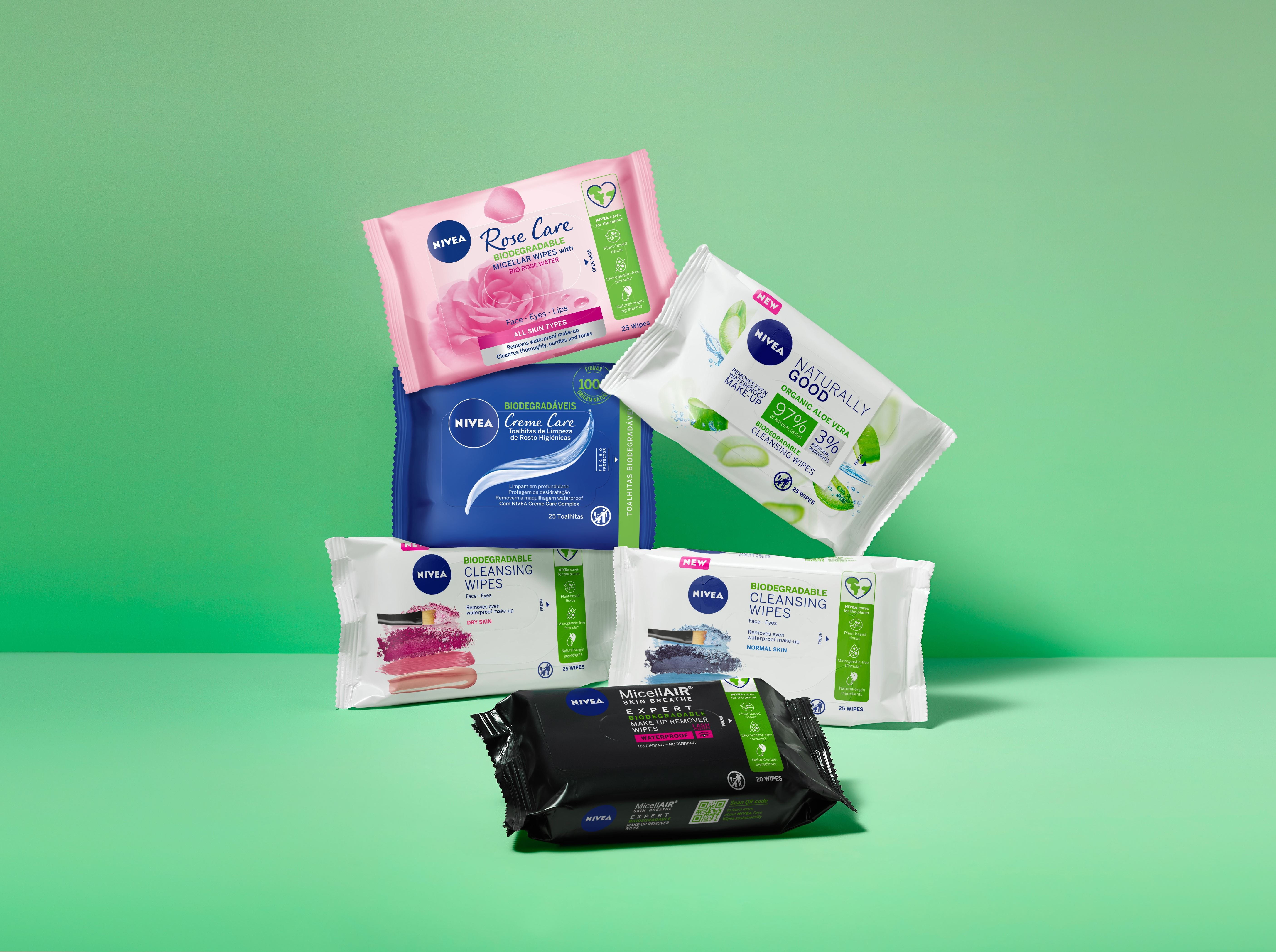 toalhitas para limpeza facial NIVEA