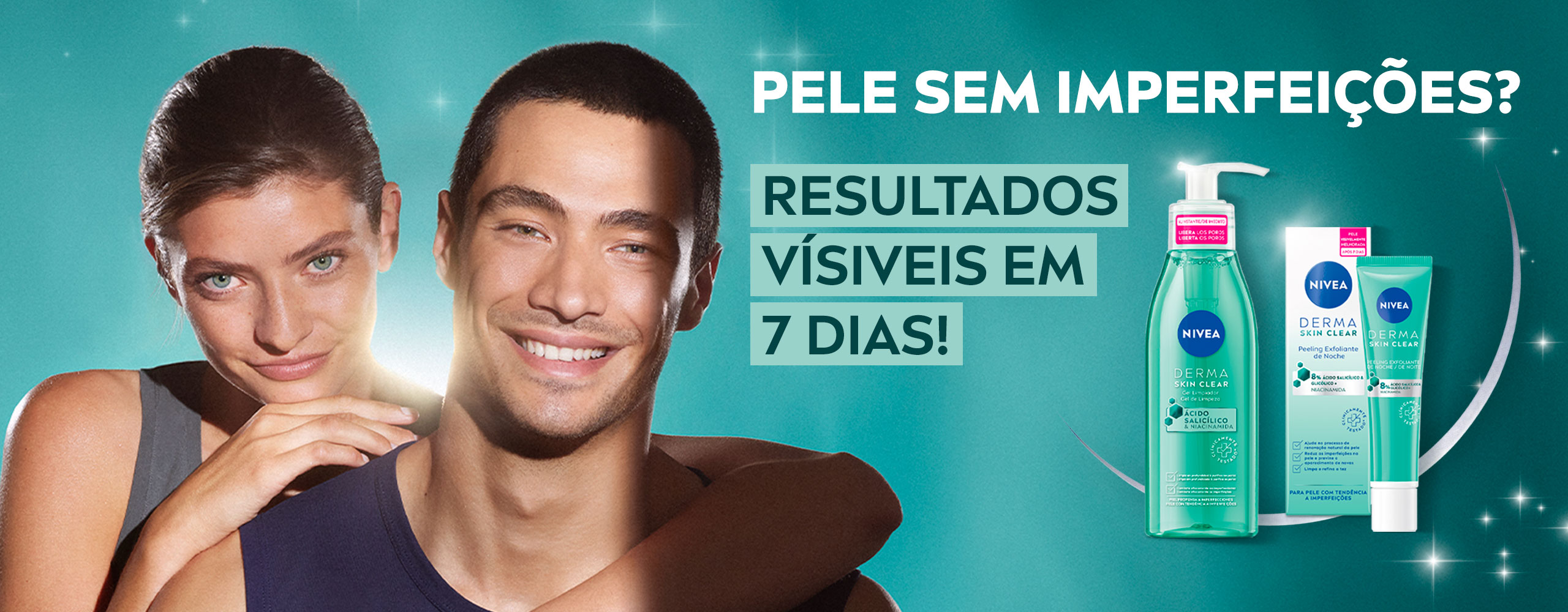 jovens com pele sem imperfeições