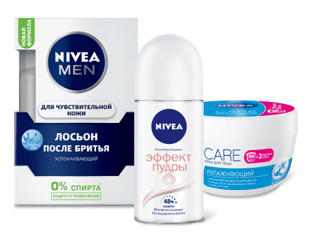 Продукция NIVEA