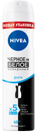 NIVEA Черное и Белое Невидимый Pure