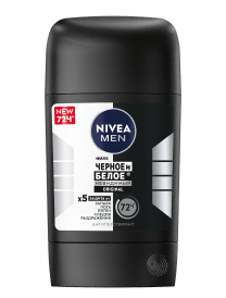 Дезодорант-стик NIVEA MEN Черное и белое