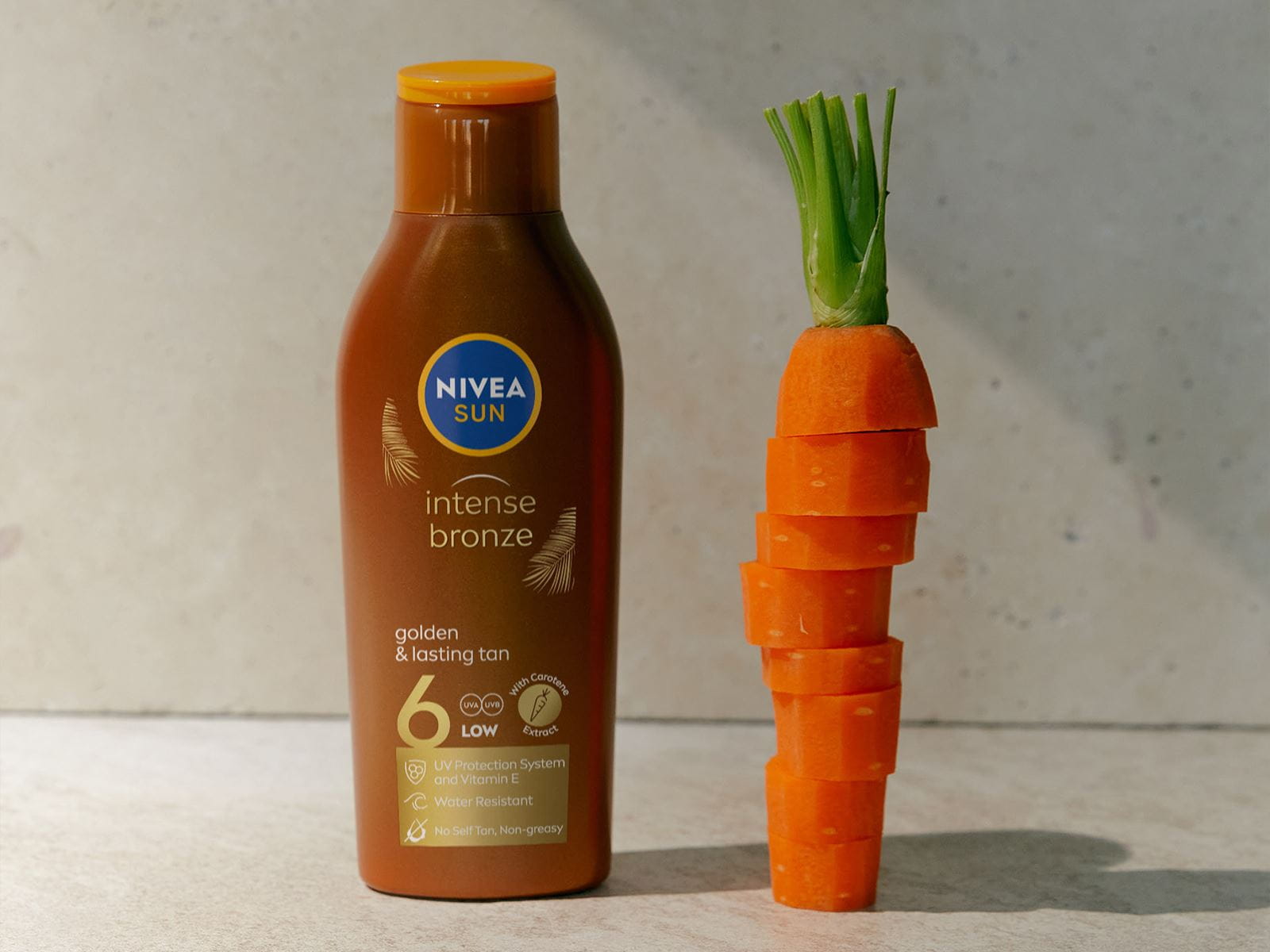 nivea sun carotene sun lotion spf 6