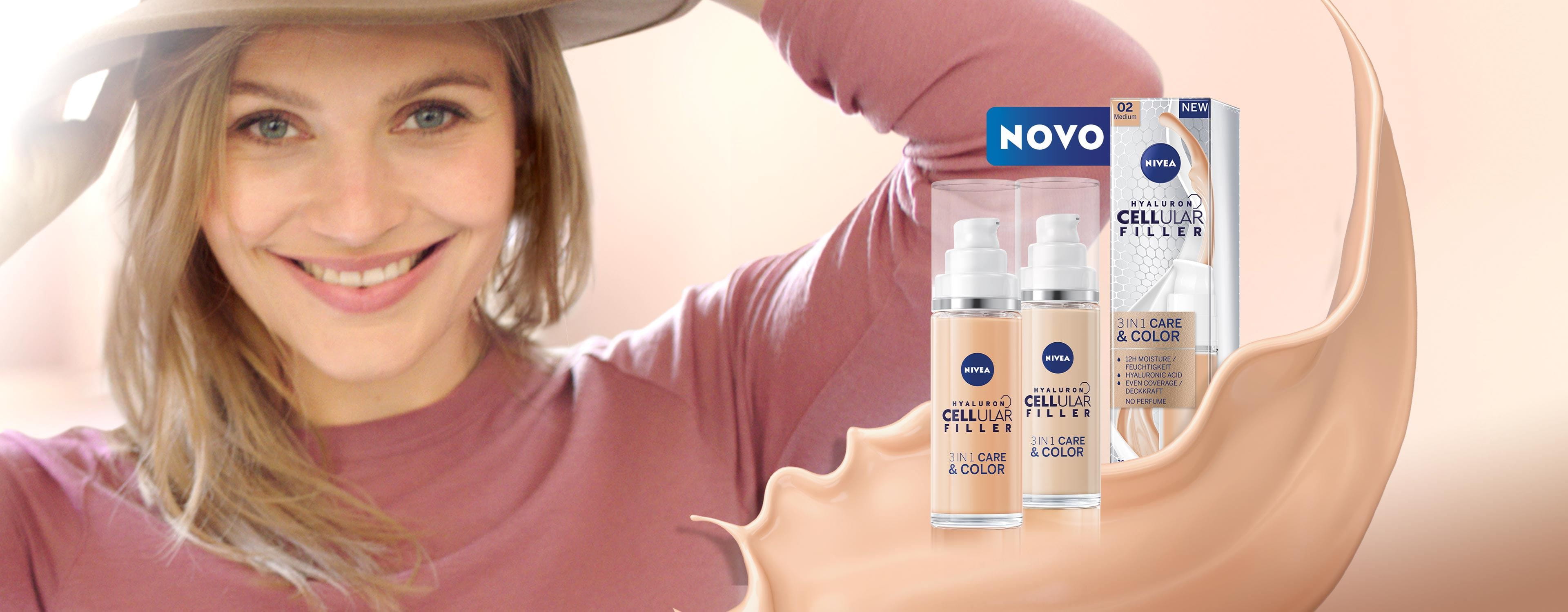 Novi njegujući puderi marke NIVEA.