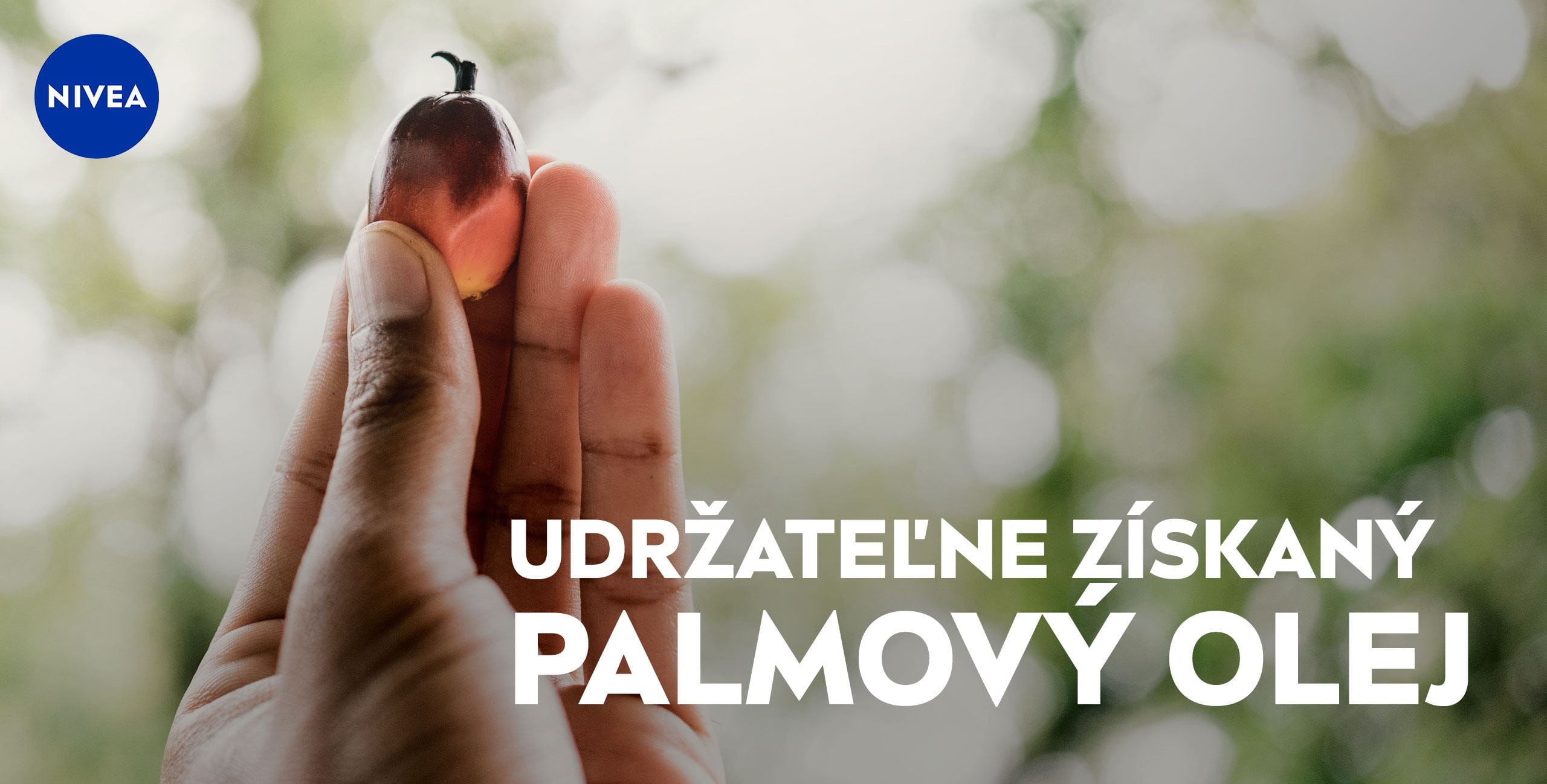 udržateľne získaný palmový olej