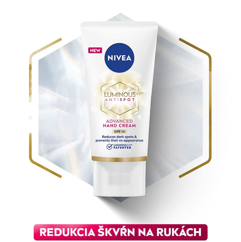 Krém na ruky proti pigmentovým škvrnám LUMINOUS630® 