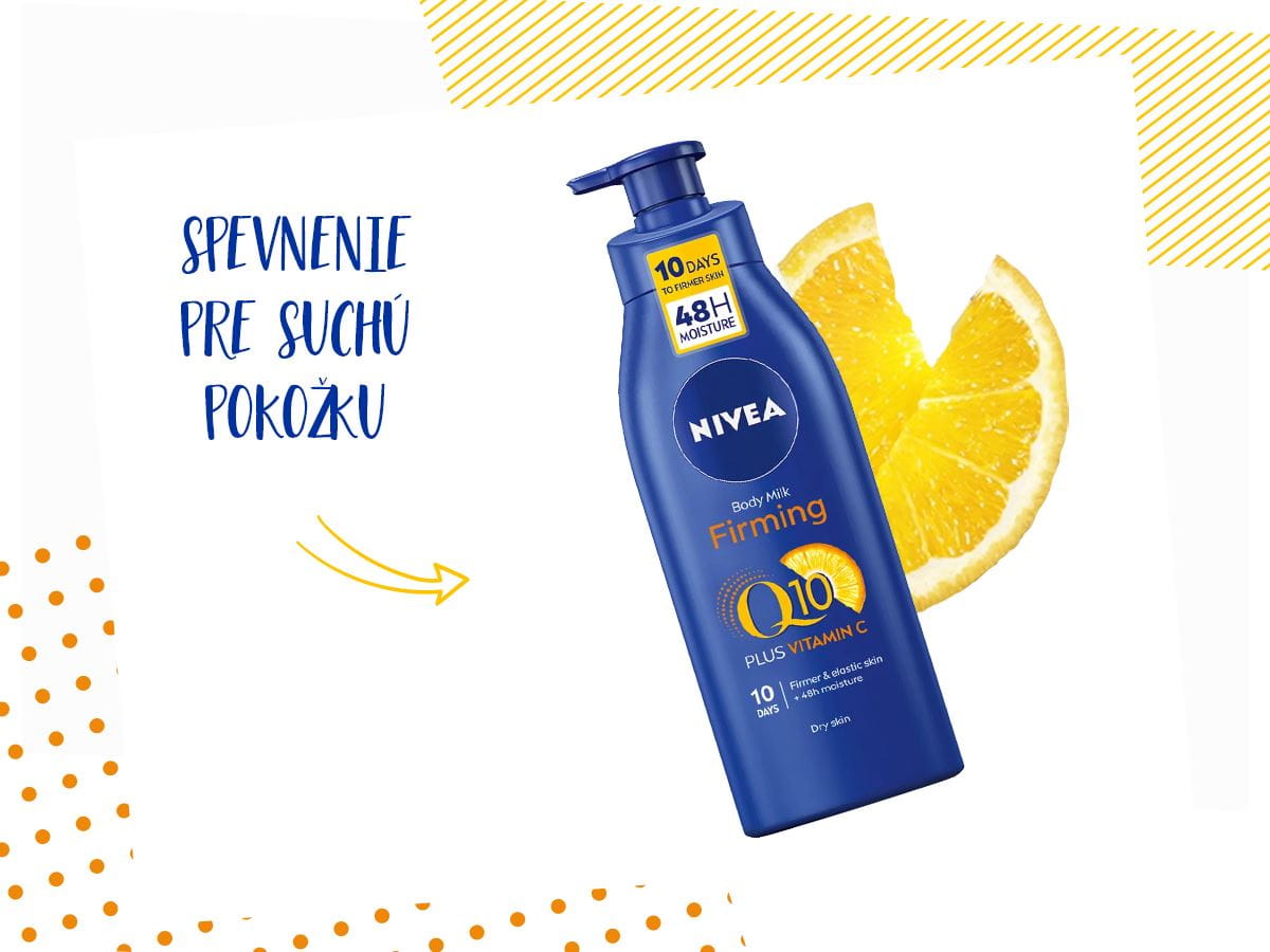 VÝŽIVNÉ SPEVŇUJÚCE TELOVÉ MLIEKO Q10 + VITAMÍN C