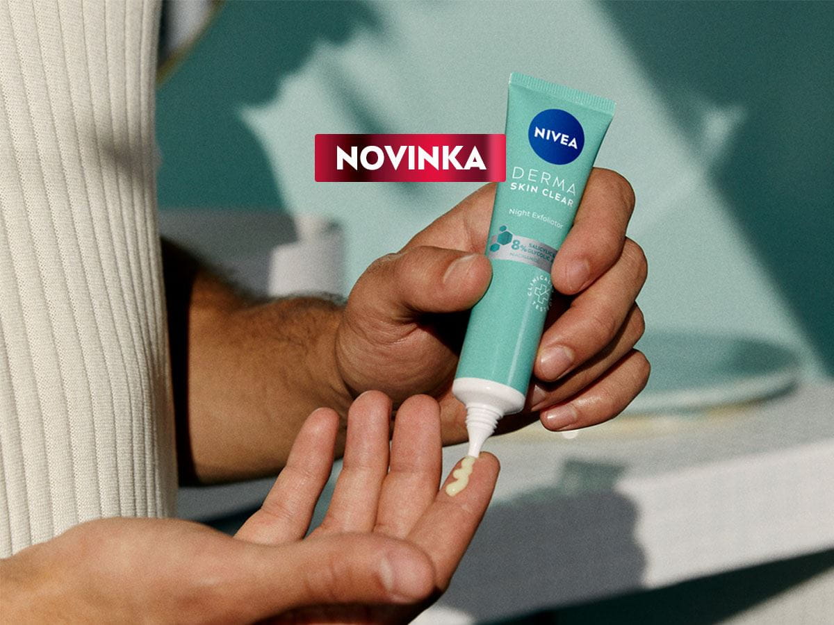 nočný exfoliátor derma skin clear
