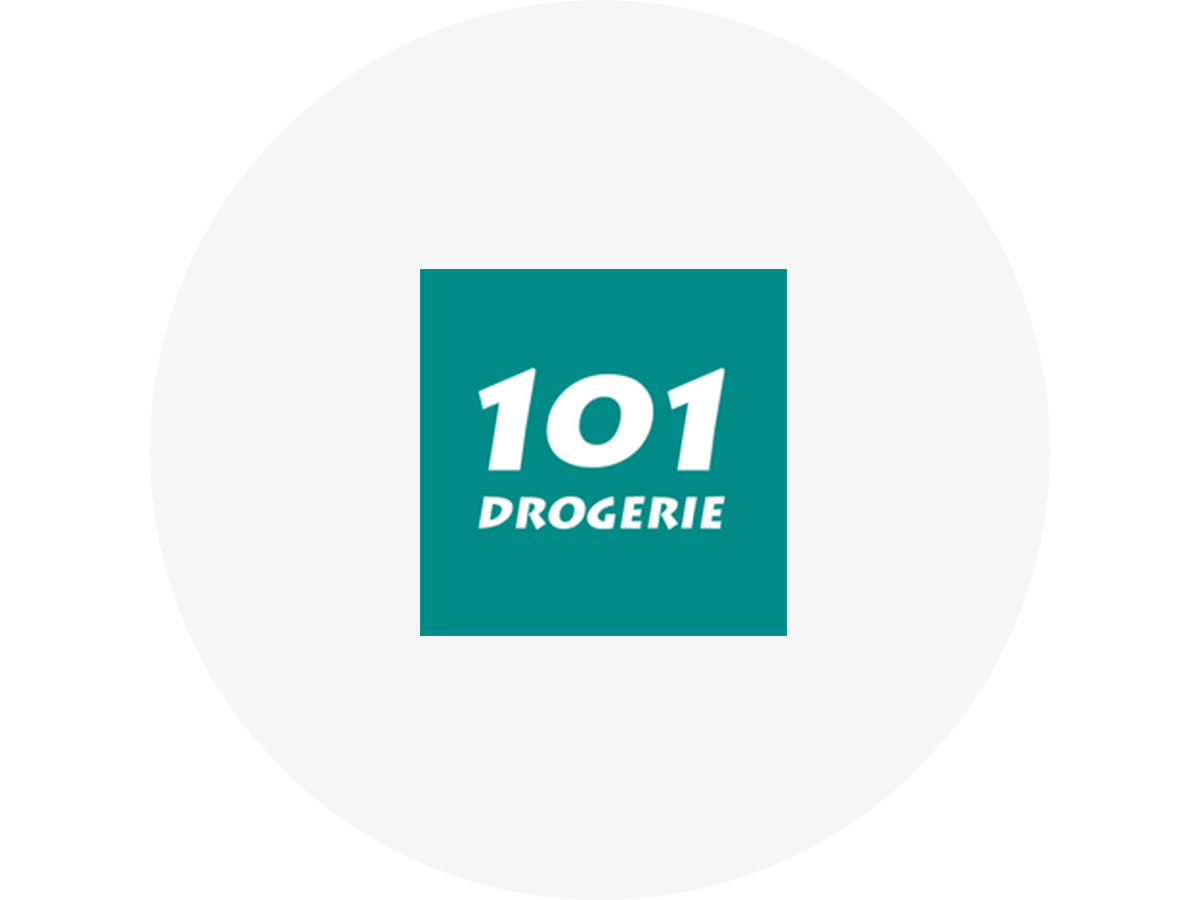 101 drogerie logo