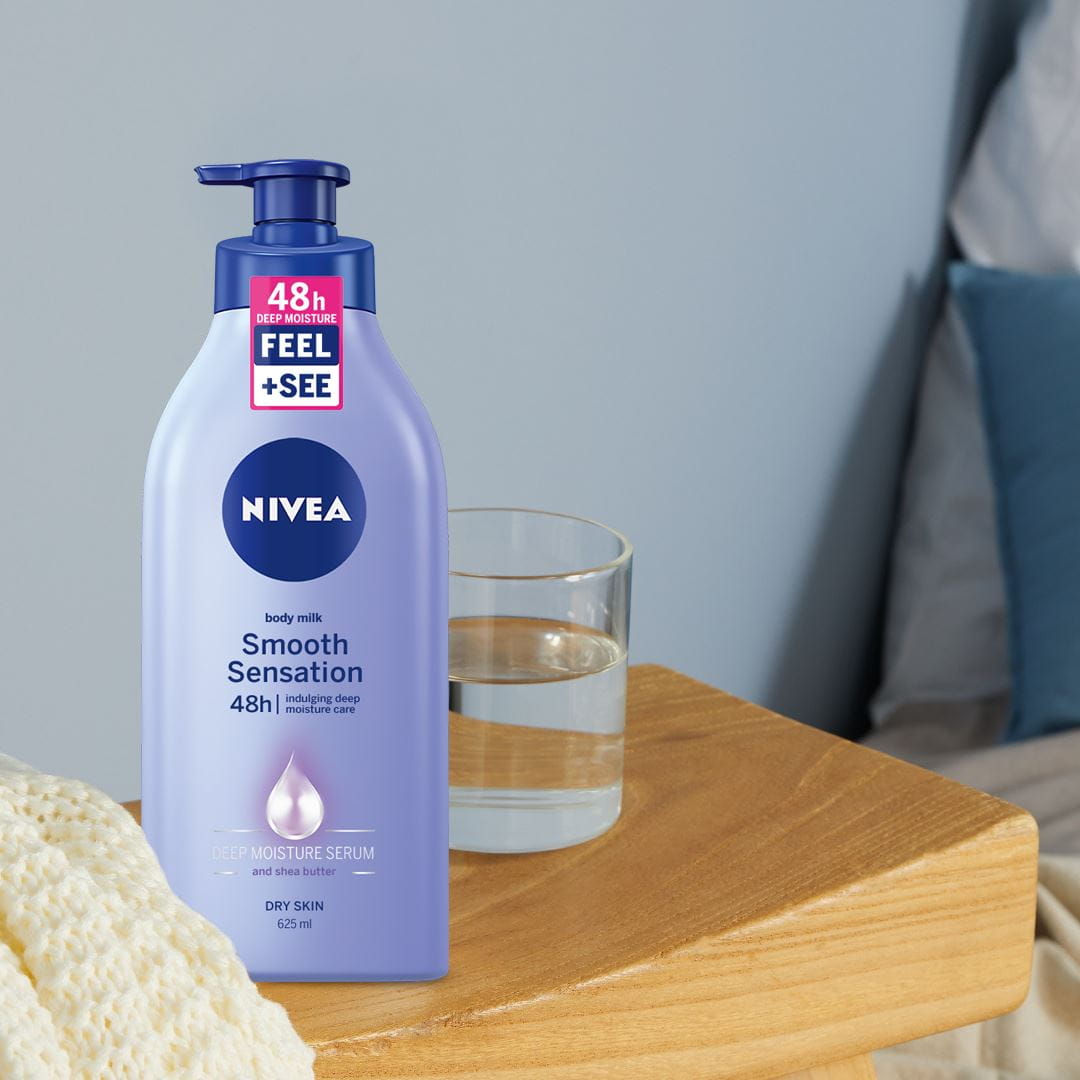 NIVEA Krémové telové mlieko Smooth Sensation