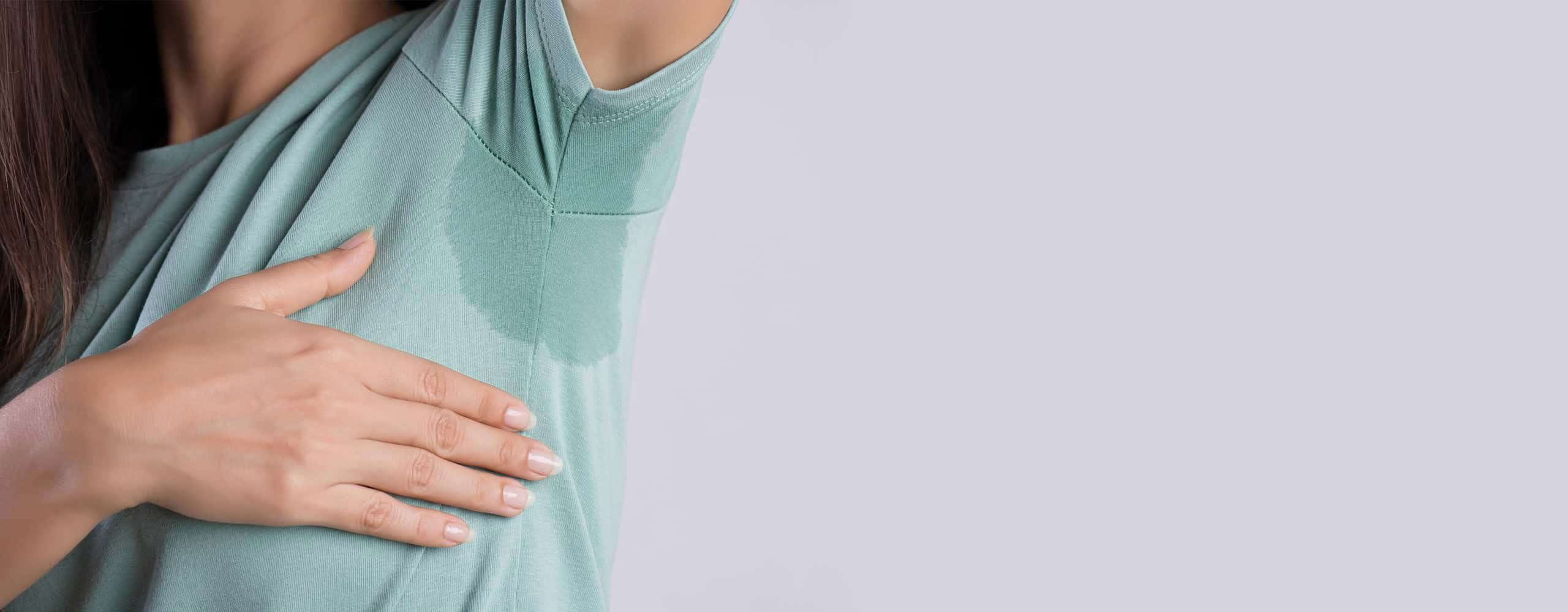 how to prevent and care of wet armpits