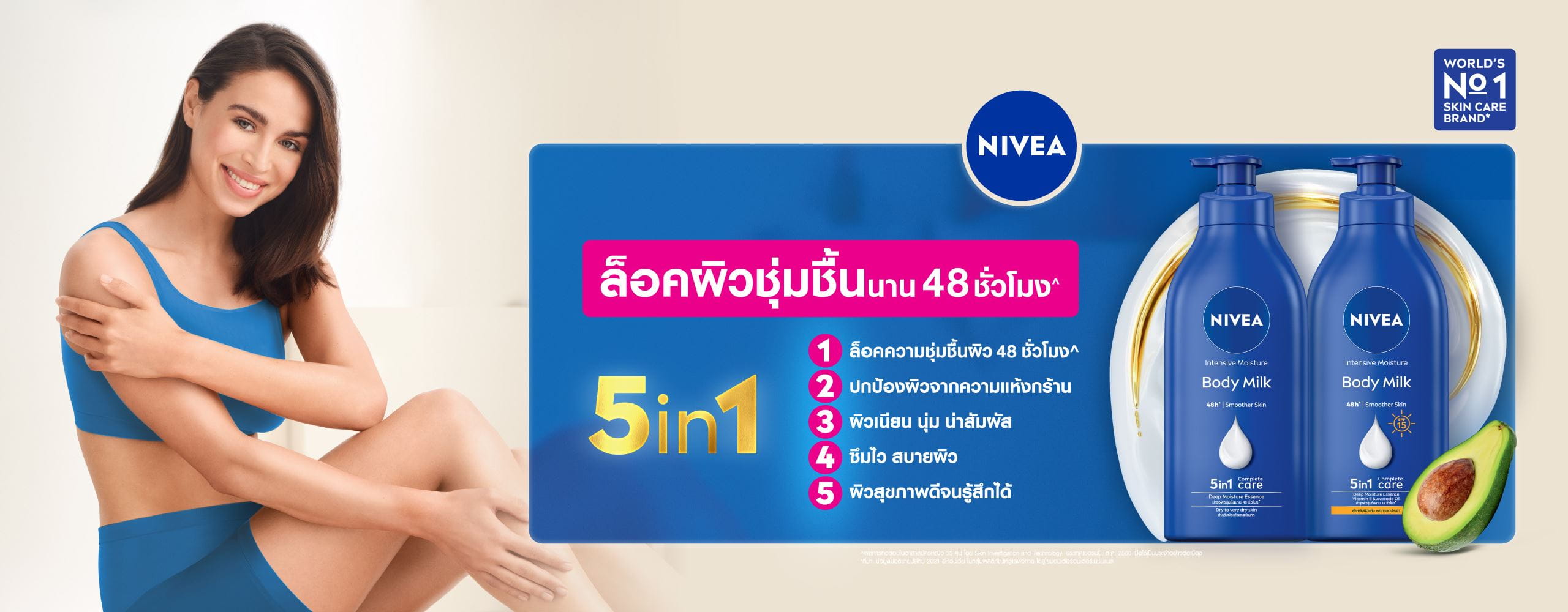 นีเวีย บอดี้ มิลค์ อินเทนซีฟ มอยส์เจอร์ โลชั่น