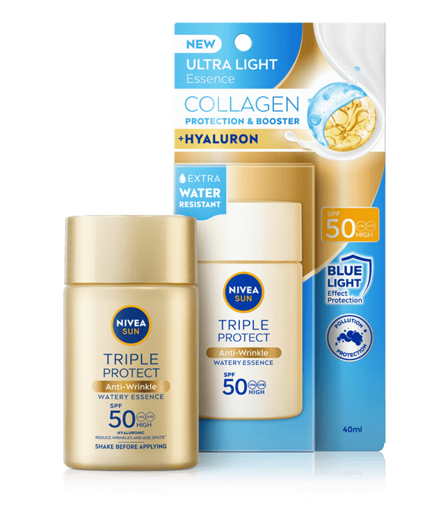 ซัน แอนตี้ริงเคิล วอเตอร์รี่เอสเซนส์ SPF50