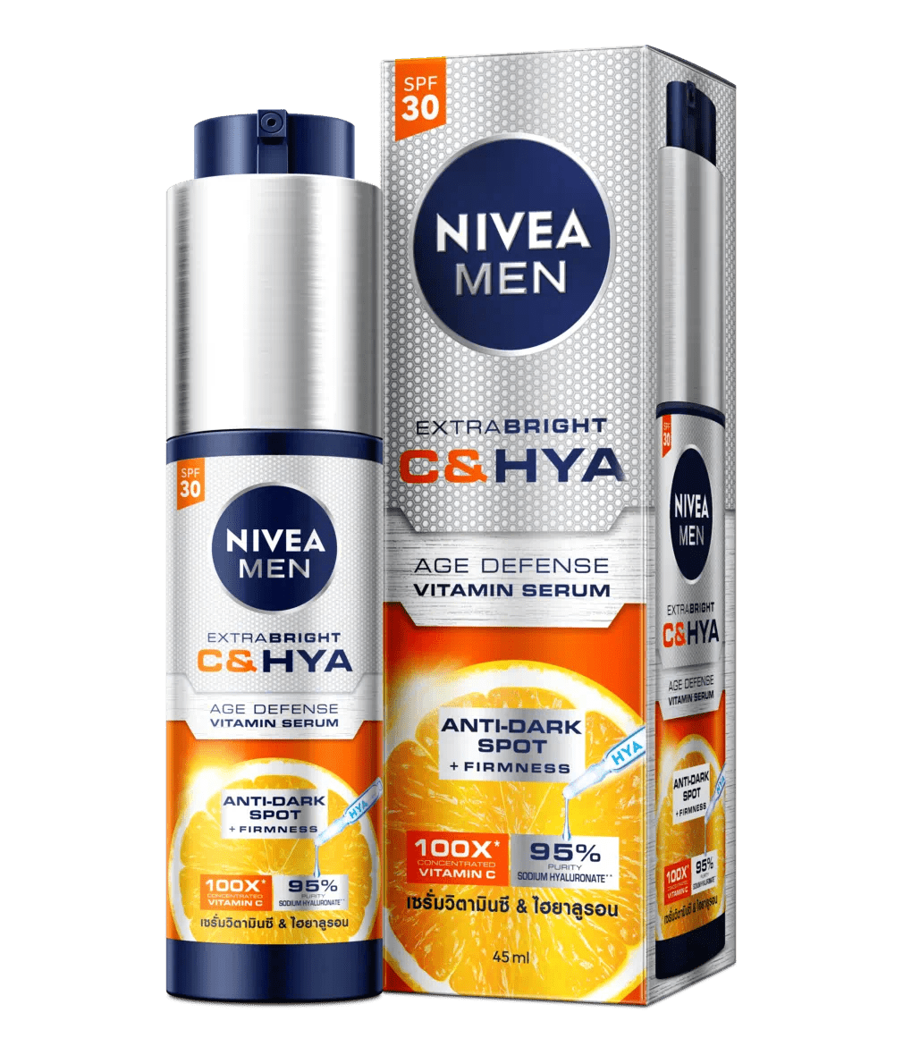 นีเวีย เมน เอ็กซ์ตร้า ไบรท์ ซี&ไฮยา วิตามิน เซรั่ม SPF30