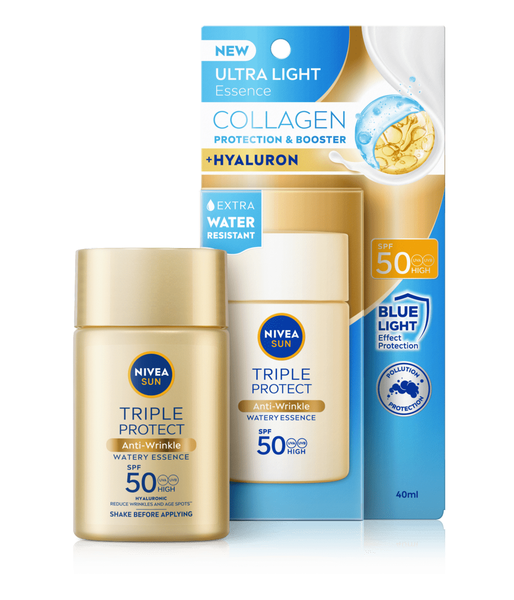นีเวีย ซัน แอนตี้ริงเคิล วอเตอร์รี่เอสเซนส์ SPF50