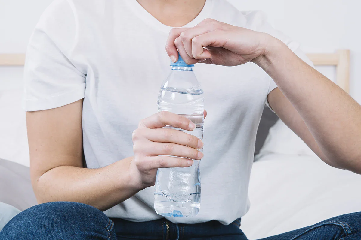 ดื่มน้ำสะอาด