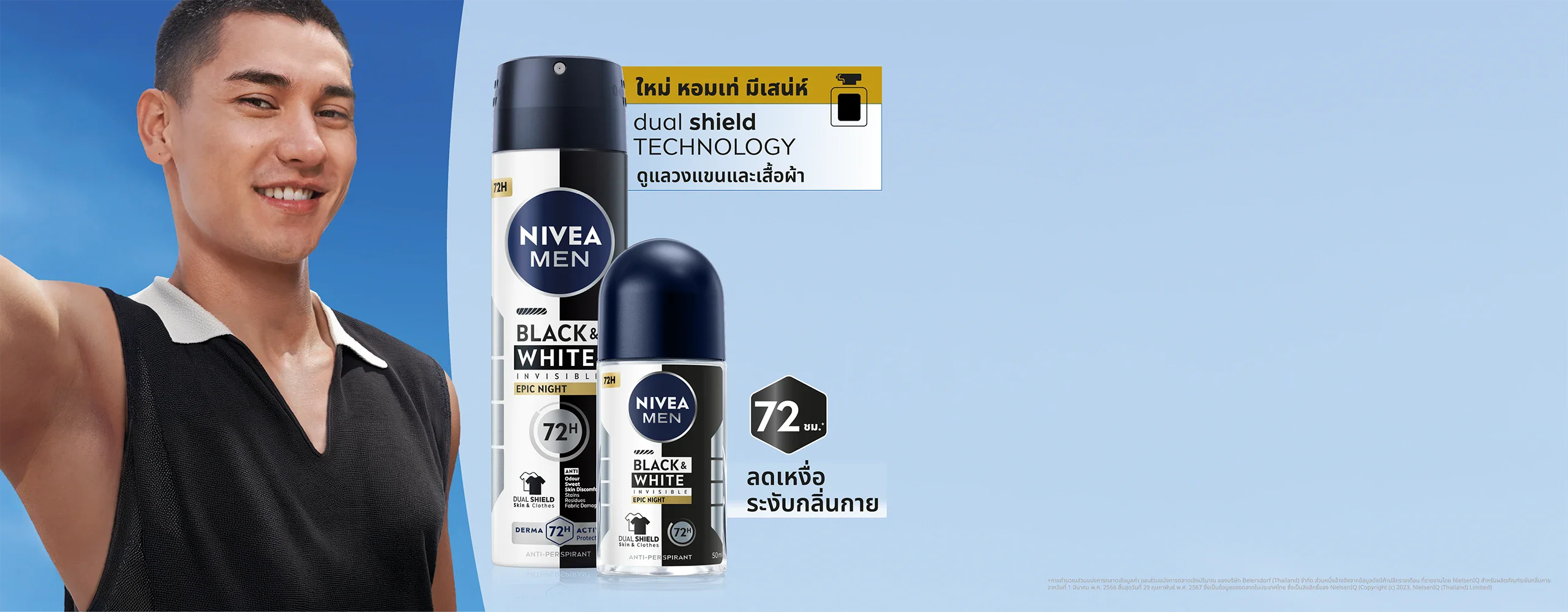 นีเวีย เมน แบล็ค แอนด์ ไวท์