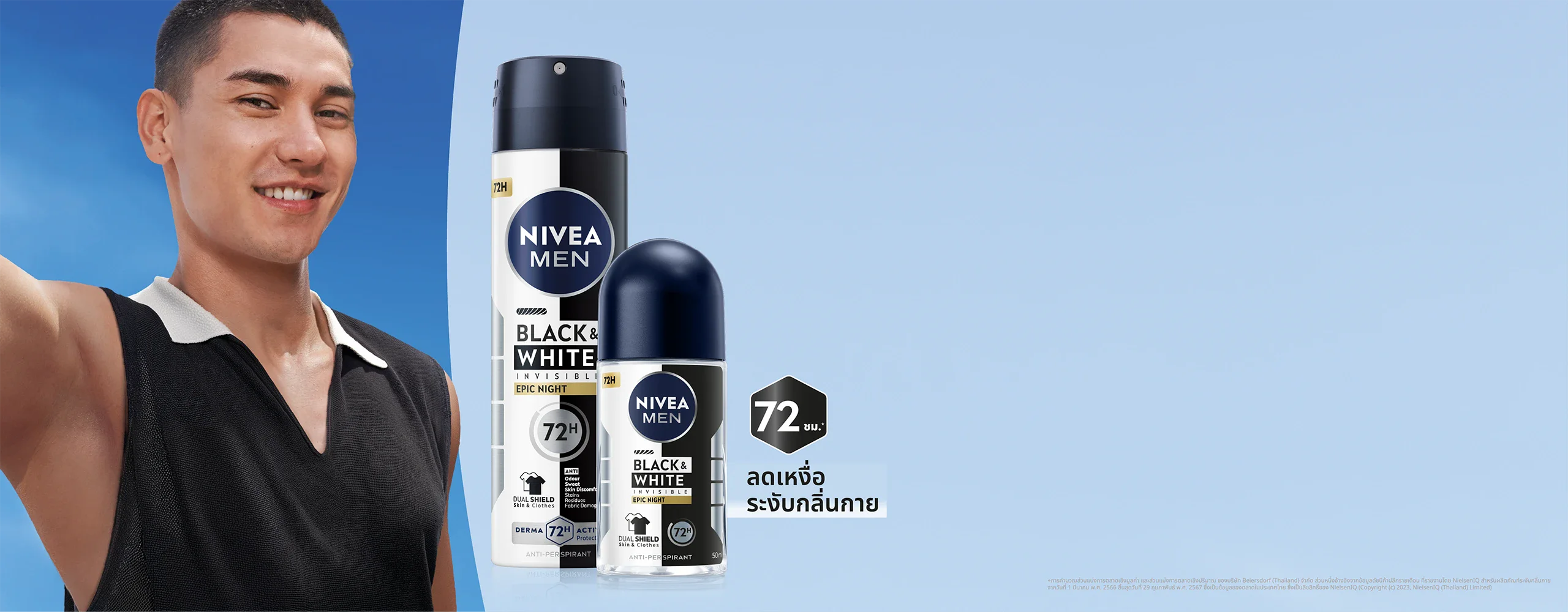 นีเวีย เมน แบล็ค แอนด์ ไวท์