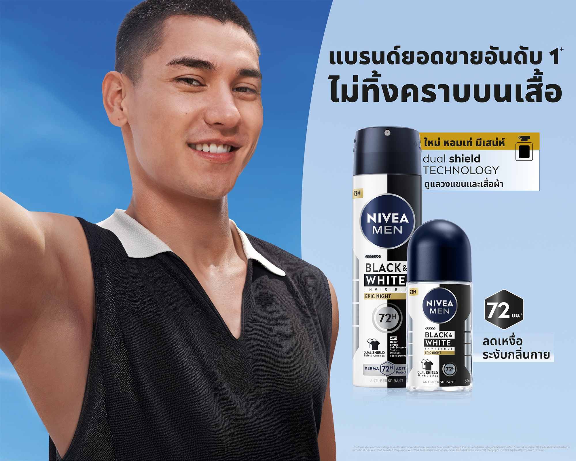 นีเวีย เมน แบล็ค แอนด์ ไวท์ 