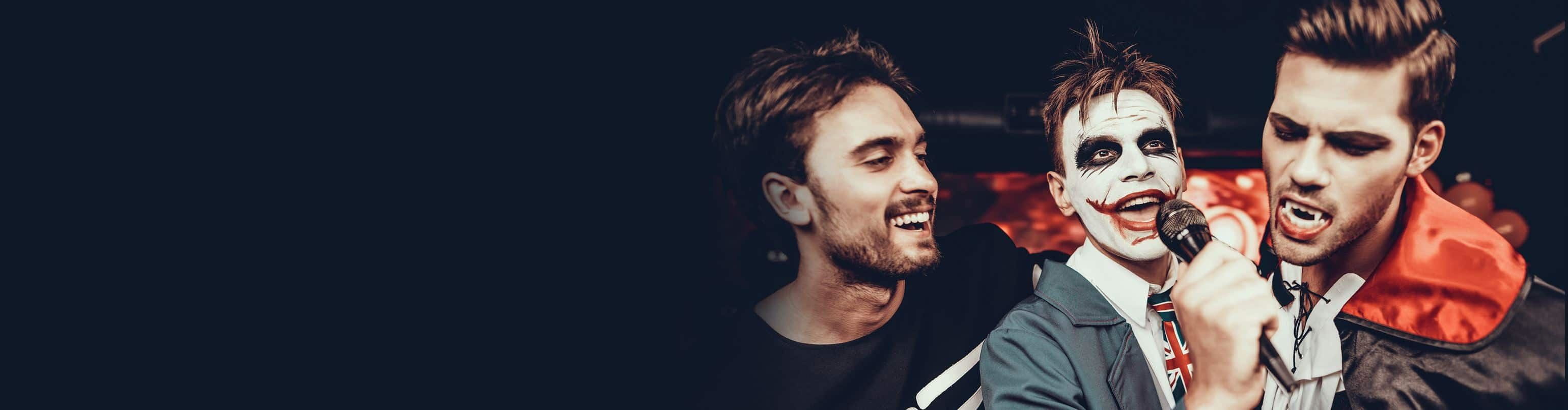 5 places for halloween banner