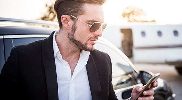 Nivea Men Airport mobile phone