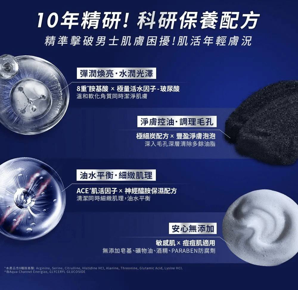 10年精研!科研保養配方