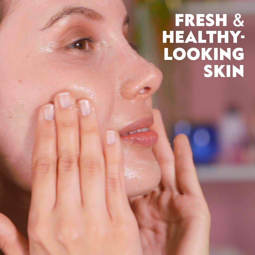 Exfoliating facial scrub